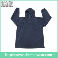 Dark Blue PVC revestimento impermeável Rain Wear / Rainwear